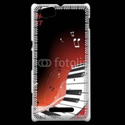 Coque Sony Xperia M Abstract piano 2
