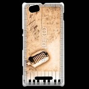 Coque Sony Xperia M Dirty music background