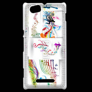 Coque Sony Xperia M La vie en musique 1