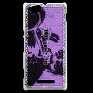 Coque Sony Xperia M Trompettiste graffiti