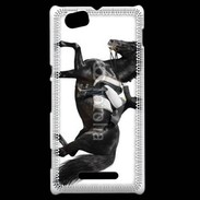 Coque Sony Xperia M Dressage Equitation 2
