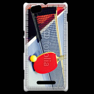 Coque Sony Xperia M Table de ping pong