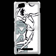 Coque Sony Xperia M Smash volley ball