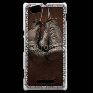 Coque Sony Xperia M Vieux gant de boxe 2