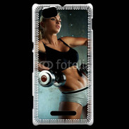 Coque Sony Xperia M Musculation féminine