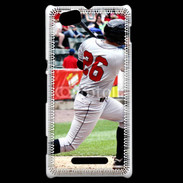 Coque Sony Xperia M Baseball 3