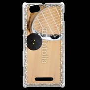 Coque Sony Xperia M Squash raquette et balle