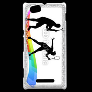 Coque Sony Xperia M Squash homme et femme