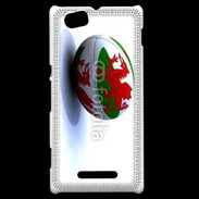 Coque Sony Xperia M Ballon de rugby Pays de Galles