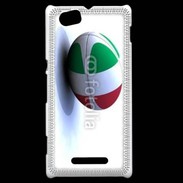 Coque Sony Xperia M Ballon de rugby Italie