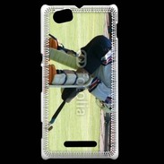 Coque Sony Xperia M Gardien de Hockey sur gazon