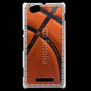 Coque Sony Xperia M Fond ballon de basket