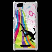 Coque Sony Xperia M Plaisir de courir