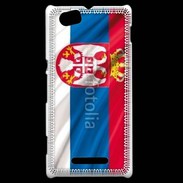Coque Sony Xperia M Drapeau Serbie