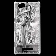 Coque Sony Xperia M Charme rétro