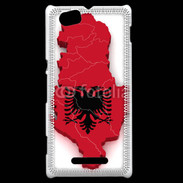Coque Sony Xperia M drapeau Albanie