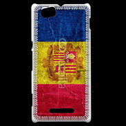 Coque Sony Xperia M Drapeau Andorre