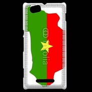 Coque Sony Xperia M drapeau Burkina Fasso
