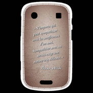 Coque Blackberry Bold 9900 Sympathiser Rouge Citation Oscar Wilde