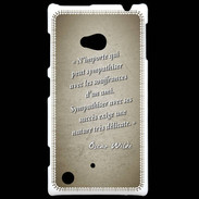 Coque Nokia Lumia 720 Sympathiser Sepia Citation Oscar Wilde