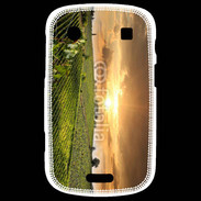 Coque Blackberry Bold 9900 Couché de soleil sur champs de vignes