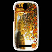 Coque HTC One SV Paysage d'automne 3