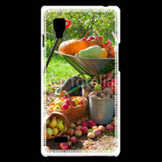 Coque LG Optimus L9 fruits et légumes d'automne