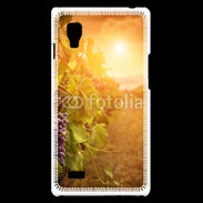 Coque LG Optimus L9 Automne, vignes, couché de soleil