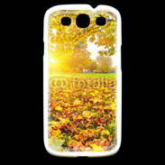 Coque Samsung Galaxy S3 Paysage d'automne ensoleillé