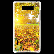 Coque LG Optimus L7 Paysage d'automne ensoleillé