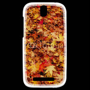 Coque HTC One SV feuilles d'automne 2