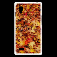 Coque LG Optimus L9 feuilles d'automne 2