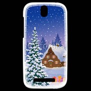 Coque HTC One SV hiver