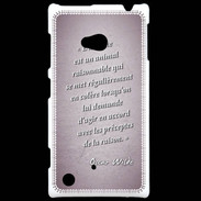 Coque Nokia Lumia 720 Homme animal Rose Citation Oscar Wilde