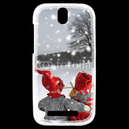 Coque HTC One SV hiver 5