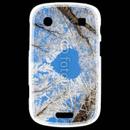 Coque Blackberry Bold 9900 arbres enneigés coeur