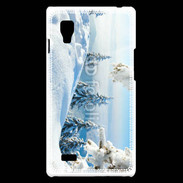 Coque LG Optimus L9 Paysage hiver 