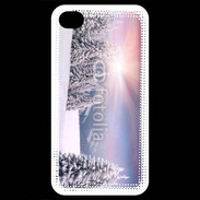 Coque iPhone 4 / iPhone 4S paysage d'hiver