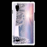 Coque LG Optimus L9 paysage d'hiver