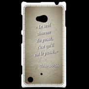 Coque Nokia Lumia 720 Charme passé Sepia Citation Oscar Wilde