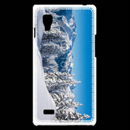 Coque LG Optimus L9 paysage d'hiver 2