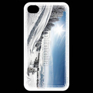 Coque iPhone 4 / iPhone 4S paysage d'hiver 3
