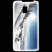Coque LG P990 paysage d'hiver 3