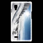 Coque LG Optimus L9 paysage d'hiver 3