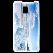 Coque LG P990 Plaine enneigée