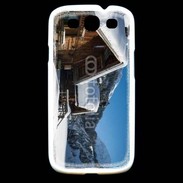 Coque Samsung Galaxy S3 Chalet enneigé