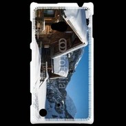 Coque Nokia Lumia 720 Chalet enneigé