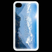 Coque iPhone 4 / iPhone 4S Montagne enneigée