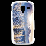 Coque Samsung Galaxy Ace 2 Montagne enneigée et ensoleillée