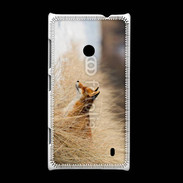 Coque Nokia Lumia 520 Renard paysage hiver